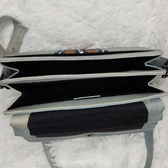 Sam Edleman Circus Crossbody Messenger style Bag Purse - Picture 4 of 14